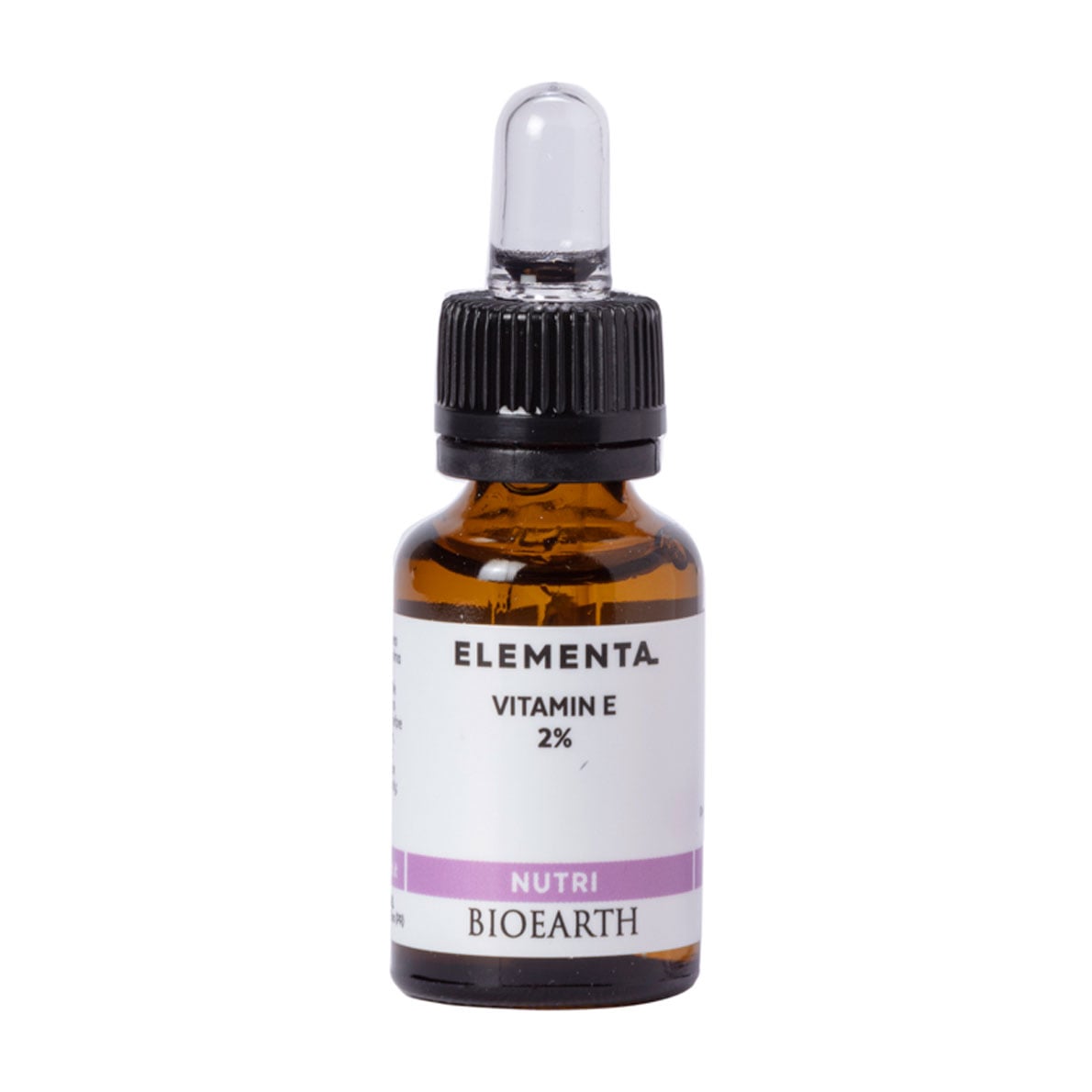 Живильна сироватка для обличчя Bioearth Elementa Nutri Vitamin E 2%, 15 мл